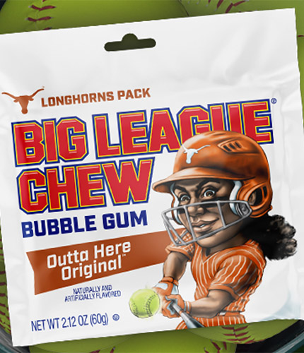 Big League Chew - 2 girl at laptop