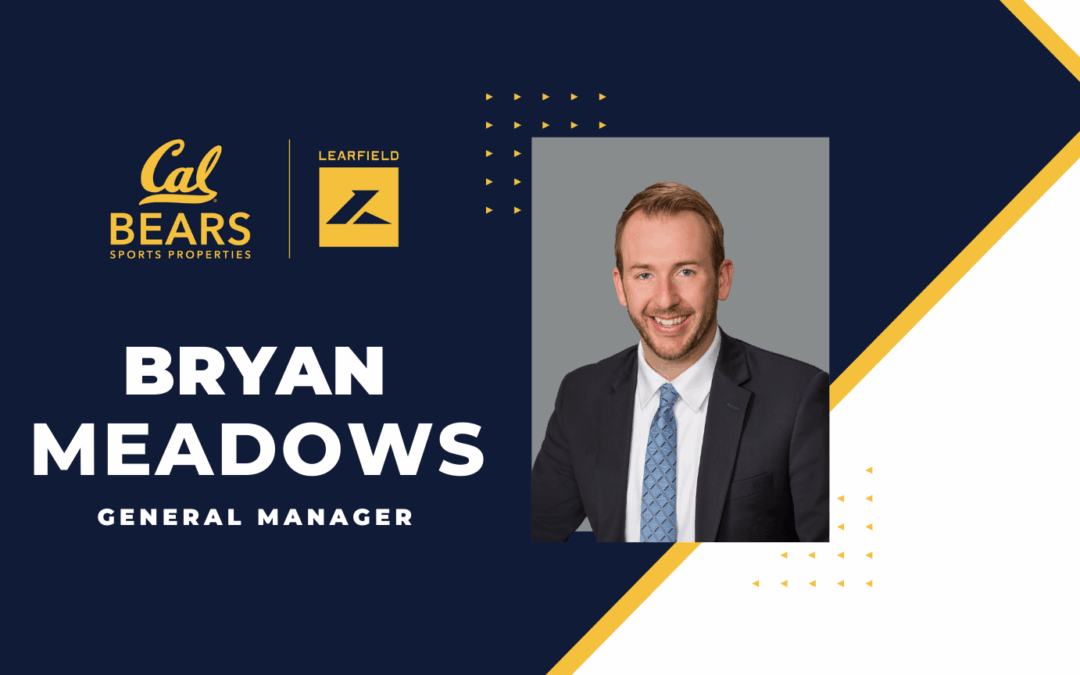 Bryan Meadows Returns to Cal Bears Sports Properties as General Manager