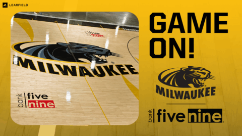 Milwaukee Athletics and Bank Five Nine Strengthen Partnership with On-Court Branding at UW-Milwaukee Panther Arena