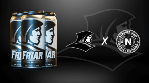 Providence College & Newport Craft Brewing & Distilling Company Launch Friar American Golden Ale