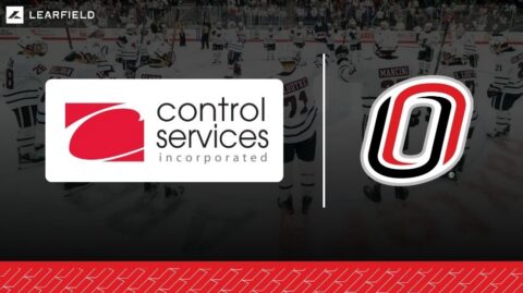 Omaha Athletics announces Control Services as first-ever jersey sponsor for the Maverick Hockey Program