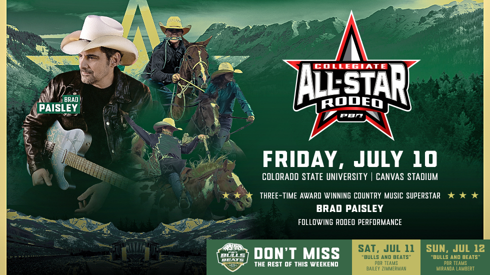PBR and Learfield College Rodeo Launch Collegiate All-Star Rodeo as Part of Bulls & Beats Weekend at Colorado State
