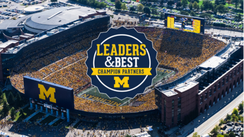 Michigan Athletics Launches Leaders and Best Champion Partners Program