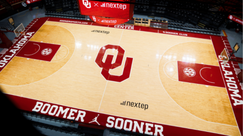 Oklahoma Athletics and Nextep Announce New Multi-Year Partnership Featuring On-Court Branding at Lloyd Noble Center