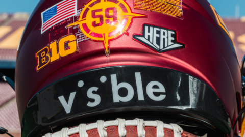 Gopher Athletics, Learfield’s Gopher Sports Properties, and Visible Bring First-Ever Helmet Bumper Partnership to Minnesota Football