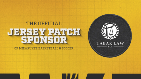 Milwaukee Athletics Names Tabak Law First Jersey Patch Partner for Panthers Basketball and Soccer Programs